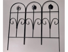 Plot Garden Center, 30 x 0,03 x 30 cm, černý
