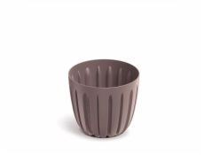 Květináč Prosperplast WARIO, plastový, O 16,8 cm, šedý