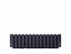 Květináč Prosperplast BOARDEE FENCYCASE, O 58x18cm, antracit