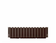 Květináč Prosperplast BOARDEE FENCYCASE, O 58 x18 cm, hnědý
