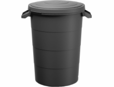 Venkovní odpadkový koš Prosperplast IDSM80U-S411, černý, 80 l