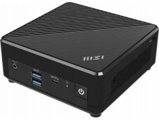 MSI Cubi ADL-001EU N200 mini PC Intel Pentium N 4 GB DDR4-SDRAM 128 GB SSD Windows 11 Pro Workstation Black