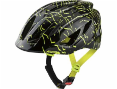 Alpina Sports PICO black-neon yellow gloss 50-55 Černá, Žlutá