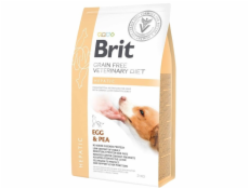 BRIT Grain Free Veterinary Diet Hepatic Egg&Pea - suché krmivo pro psy - 2 kg