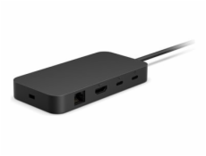 Microsoft Surface USB4 Dock - Dokovací stanice - USB-C / USB-A - 2 x USB-C, HDMI - 1GbE - 100 Watt