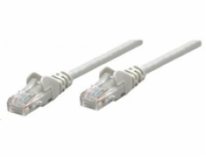 Intellinet patch kabel, Cat6A Certified, CU, SFTP, LSOH, RJ45, 1m, šedý