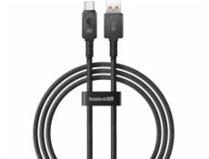 Baseus Unbreakable USB kabel 1 m USB A USB C Černá