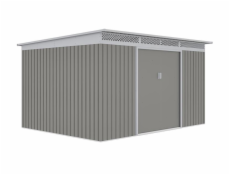 Zahradní domek G21 GRAH 915 - 340 x 269 cm, metalický šedý 
