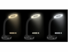 CONNECT IT GLOW stolní Led lampička, ČERNÁ