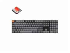 Bezdrátová nízkoprofilová klávesnice Keychron K5 Max RGB Red Switch (černá) [K5M-H1].