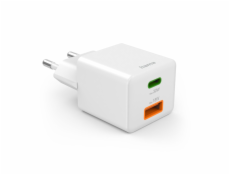 Hama Mini-Schnellladegrät PD 35W 1xUSB-C/1xUSB-A weiß      201992