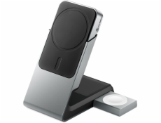 Alogic Matrix+ 3-in-1 Magnetic Charger+Power Bank+AW Puk grey