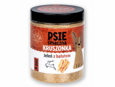 ZOYA Deer crumble with sweet potato - pamlsek pro psa - 200g