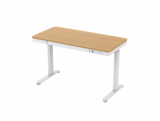 Stůl ACTIVEJET s elektrickým nastavením výšky 140x70 ET119W-C bílá/dub