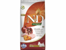 N&D PUMPKIN DOG Adult Mini Chicken & Pomegranate 7kg granule pro psy