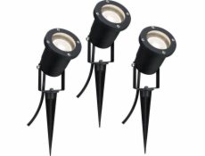 Paulmann Special Line Garden Spotlight IP65 GU10 3x3,5W 230V 3000K Černý hliník