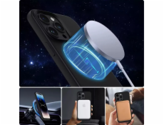 Tech-Protect  silikonový Magsafe pro iPhone 15 Pro Max tmavě modrá