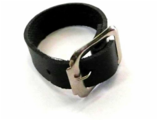 Peach  Befestigungsschlaufe für Gepäckanhänger,Leder,schw.100