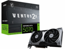 MSI GeForce RTX 5070 12G VENTUS 2X OC, grafická karta