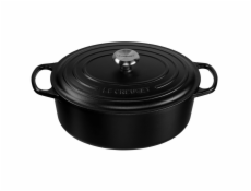 Le Creuset Signature Casserole oval 31 cm black