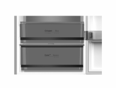 Wolkenstein WFD400ENFDDIX kombinace lednice 252l s mrazákem 149l tmavý nerez