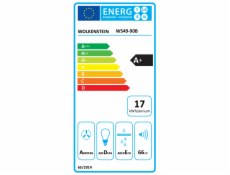 WOLKENSTEIN WS49-90B digestoř 90 cm černá