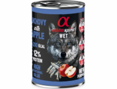 ALPHA SPIRIT WET Ančovičky s jablkem - mokré krmivo pro psy - 400g