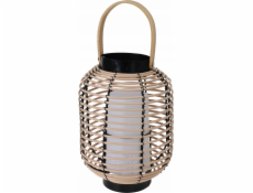 Venkovní lucerna s LED svíčkou ratanová 24 cm KO-AF5000710