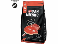 PÁN MIEŠKO Beef with goat M - suché krmivo pre psov - 9kg