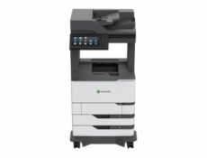 Lexmark MX822ade - Multifunkční tiskárna - Č/B - laser - 215.9 x 355.6 mm (originální) - A4/Legal (média) - až 52 stran/min. (kopírování) - až 52 stran/min. (tisk) - 1200 listy - 33.6 Kbps - USB 2.0, 