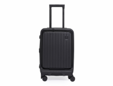 ACER Barcelona luggage 20 , černý, pevný cestovní kufr, materiál: 100% recyklovaný PET, TSA kombinační zámek