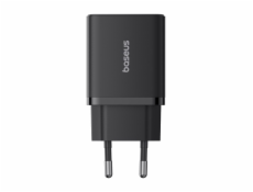 Baseus P10111404113-00 Cube USB-C / USB-A 30W síťová nabíječka Černá