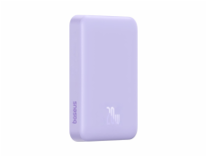 Baseus P10059001513-00 Lithium-polymerová (LiPo) powerbanka 10000 mAh Bezdrátové nabíjení Fialová