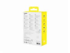 Baseus P10059001223-00 Lithium-polymerová (LiPo) powerbanka 10000 mAh Bezdrátové nabíjení Bílá