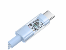 Baseus Gem Rychlonabíjecí kabel USB C na USB C 2 m 100 W Modrá