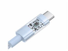 Baseus Gem Rychlonabíjecí kabel USB A na USB C 1 m 100 W Modrá