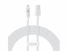 Baseus Gem Rychlonabíjecí kabel USB na IP 2,4A 2 m Bílá