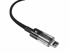 Baseus Gem Rychlonabíjecí kabel USB na IP 2,4A 2 m černý