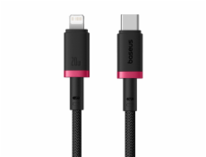Baseus Dura Rychlonabíjecí kabel typu C pro iP 20 W 1 m černý, Červená
