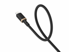 Baseus Dura Rychlonabíjecí kabel typu C pro iP 20 W 1 m černý, zlatý