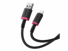 Baseus Dura Rychlonabíjecí kabel typu A na IP 2,4A 2 m černý, Červená
