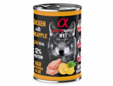 ALPHA SPIRIT WET Kuře s Ananasem - mokré krmivo pro psy - 400g