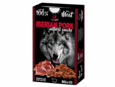 ALPHA SPIRIT Iberské vepřové natural snacks - pamlsek pro psa - 80g