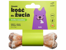 AZANKI Kost s hmyzem a kokosem S/M - pochoutka pro psa - 12 cm