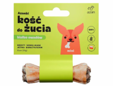 AZANKI Kost s hmyzem a lněným semínkem MINI – pamlsek pro psa – 10 cm