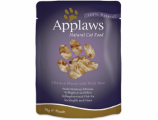 APPLAWS Natural Cat Food Chicken with rice - mokré krmivo pro kočky - 70g