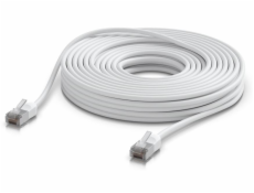 Patch kabel Ubiquiti Networks UACC-Cable-Patch-Outdoor-C6A-15M-W venkovní Cat6a, 15m