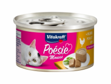 VITAKRAFT Poésie Mousse Chicken - mokré krmivo pro kočky - 85g