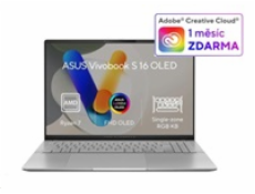 ASUS NTB Vivobook S16 OLED (M5606KA-OLED063W), Ryzen AI 7, 16  2880x1800, 24GB, 1TB SSD, Radeon, W11 Home, Cool Silver