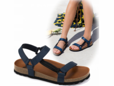 FOOTWEAR HEAVEN AD MED MF230091007 VELIKOST. 41 BARVA MODRÁ